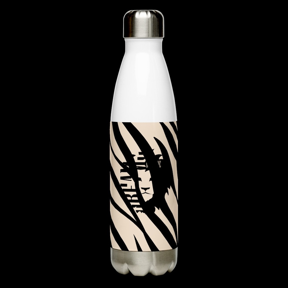 Dream Discipline Zebra Water Bottle